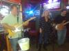Linda sang a few songs w/ friends Randy Lee (not shown), Jimmy, Kenny & Leo at Johnny’s.